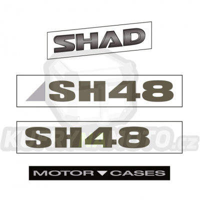 Samolepky SHAD D1B482ETR pro SH48