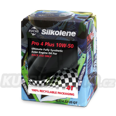 Motorový olej SILKOLENE PRO 4 PLUS 10W-50 4 l
