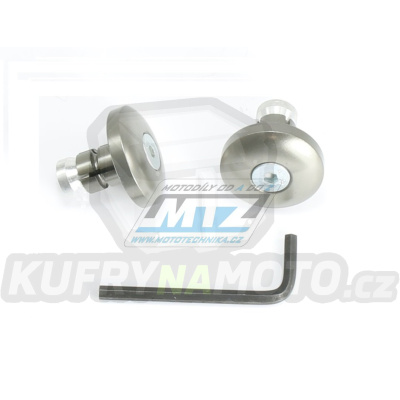 Koncovky/závaží řidítek THIN - titanové (pro vnitřní průměr řidítek ¤13mm)