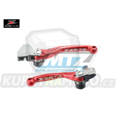 Sada výklopných páček ZETA PIVOT - ZETA ZE44-1103 - Yamaha YZ125 + YZ250 + YZF250 + YZF426 + YZF450 + Kawasaki KX125 + KX250 + KXF250 + KXF450 + Suzuki RMZ250 - červené