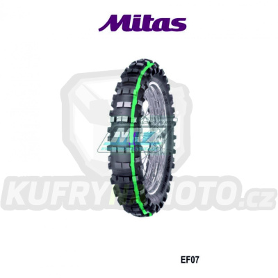 Pneu Mitas 140/80-18&quot; EF07 Super Light (zelený pruh) 70R TT