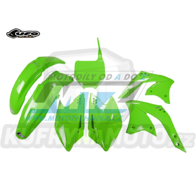 Sada plastů Kawasaki KXF250 / 08 - barva zelená