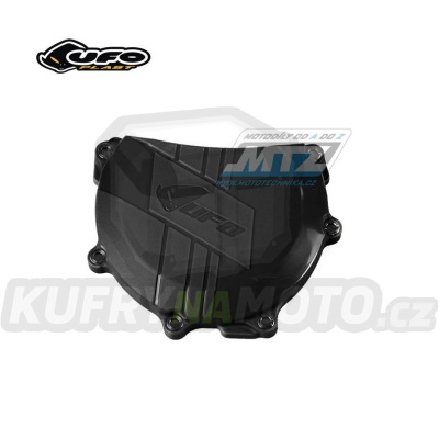 Kryt spojkového víka UFO Kawasaki KXF450 / 06-15 - černý
