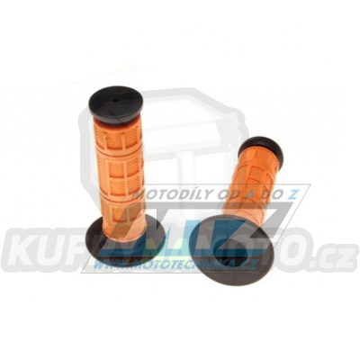 Rukojeti/Gripy Offroad MX8 (120mm) - oranžové