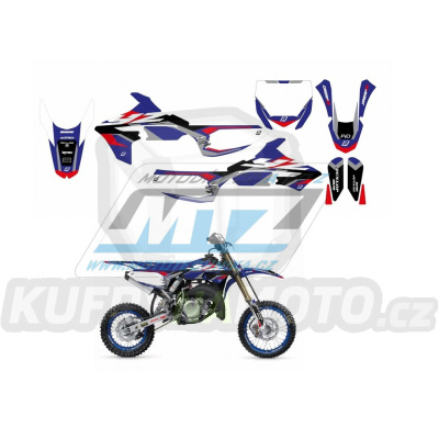 Polepy na motocykl (sada polepů Dream) Yamaha YZ65 / 19-25 - typ polepů Dream5