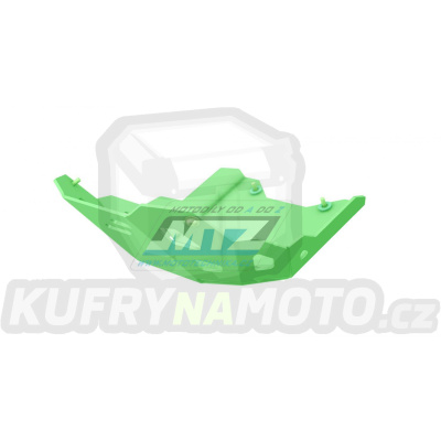 Kryt pod motor hliníkový Dual Sport - Kawasaki KLR650 / 08-15 - barva zelená