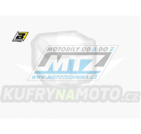 Polepy číslových tabulek (vystřižené) - KTM SX+SXF / 23 - barva bílá
