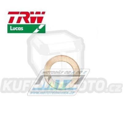 Podložka těsnící měděná - rozměry 10x16x1,5mm