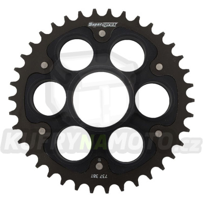 Rozeta SUPERSPROX STEALTH RST-737:38-BLK černý 38 zubů, 520