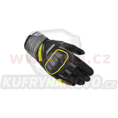 rukavice X-FORCE, SPIDI (černá/žlutá fluo)