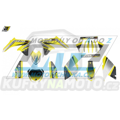 Polepy na motocykl (sada polepů) Suzuki RMZ250 / 10-18 - typ polepů Krypton