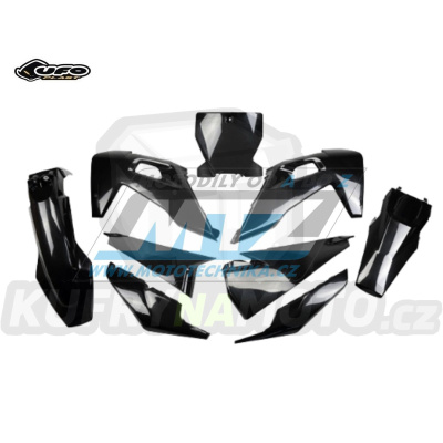 Sada plastů Husqvarna TC125+TC250 + FC250+FC350+FC450 / 19-22 + FX350+FX450+TX300 / 20-22 - barva černá