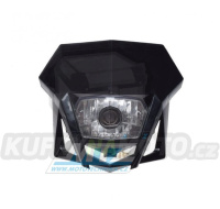 Maska přední se světlem Headlamp - černá