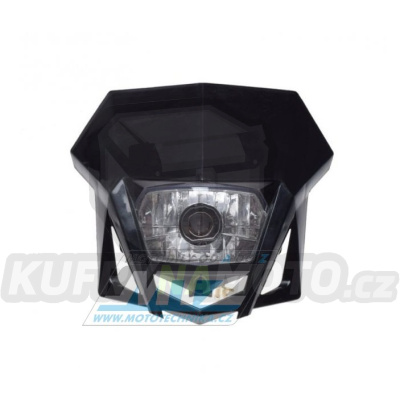 Maska přední se světlem Headlamp - černá