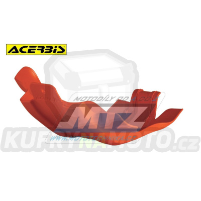 Kryt pod motor Acerbis Husqvarna FE250+FE350 / 14-16 + KTM 250EXCF+350EXCF / 14-16 - barva oranžová