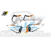 Polepy číslových tabulek (vystřižené) - KTM EXC / 08-11 + SX+SXF / 07-10 - typ polepů Dream4