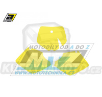 Polepy číslových tabulek (vystřižené) - KTM SX / 00-02 - barva žlutá