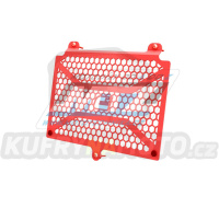Kryty chladičů ocelové Dual Sport - Benelli TRK702X + TRK702 / 23-24 - barva červená