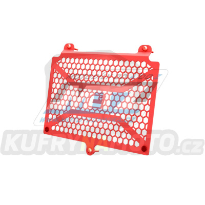 Kryty chladičů ocelové Dual Sport - Benelli TRK702X + TRK702 / 23-24 - barva červená