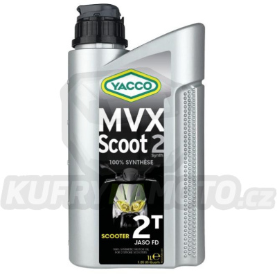 Motorový olej YACCO MVX SCOOT 2 SYNTH, YACCO (1 l)