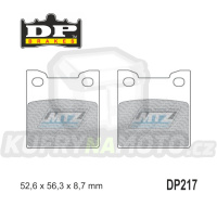 Destičky brzdové DP217 - DP BRAKES směs Premium Sinter OEM