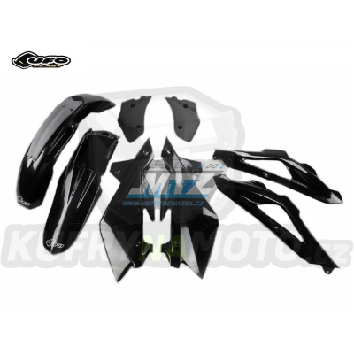 Sada plastů Husqvarna CR125+CR250 + WR125+WR250 / 07-08 - barva černá