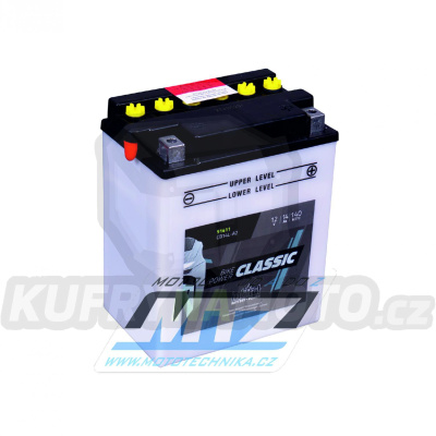 Baterie (akumulátor motocyklový) YB14L-A2 (12V-14Ah)