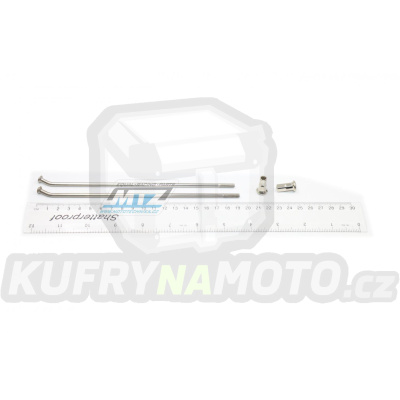 Drát/Špice nerezové do kola + Niple 18&quot; - Suzuki DRZ400 / 00-16 + Kawasaki KLX400 / 00-03