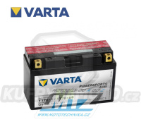 Baterie (akumulátor motocyklový) VARTA Powersports AGM - YT7B-BS (12V - 7Ah)
