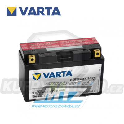 Baterie (akumulátor motocyklový) VARTA Powersports AGM - YT7B-BS (12V - 7Ah)