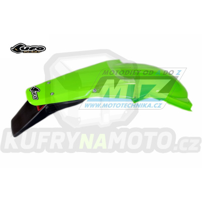 Blatník zadní včetně světla Kawasaki KX125+KX250 / 03-08 - barva zelená