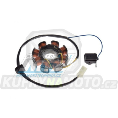 Stator generátoru (alternátor) pro Kymco Agility+Vitality+People S 50 + Yager50
