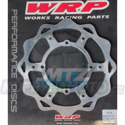 Kotouč brzdový PLOVOUCÍ - WRP Performance zubatý desing Wave (vnější průměr 270mm) - Suzuki RMZ250 / 19-24 + RMZ450 / 18-24