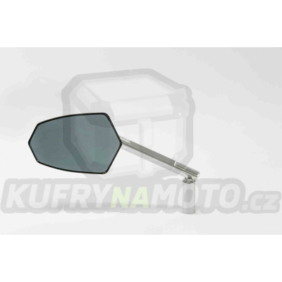 Zpětné zrcátko PUIG GT 001DN eloxovaný hliník / černá levý