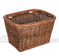 proutěný košík PEMBROKE WICKER DELUXE obdélníkový, OXFORD (menší provedení, šířka 16")