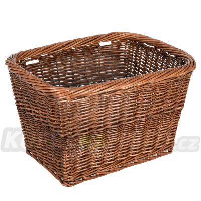 proutěný košík PEMBROKE WICKER DELUXE obdélníkový, OXFORD (menší provedení, šířka 16")