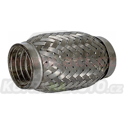 Pružný člen výfuku PREMIUM, vnitř. prům. 54 mm / celk. délka 230 mm