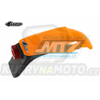Blatník zadní se světlem KTM 125SX+250SX+300SX+360SX + 125EXC+250EXC+300EXC+360EXC + GS/EGS / 93-97 - barva oranžová