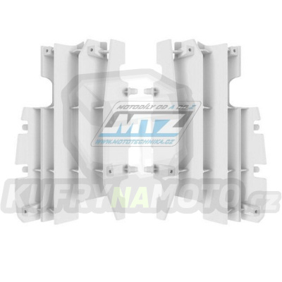 Mřížky chladiče - Honda CR125+CR250 / 05-07 (barva bílá)