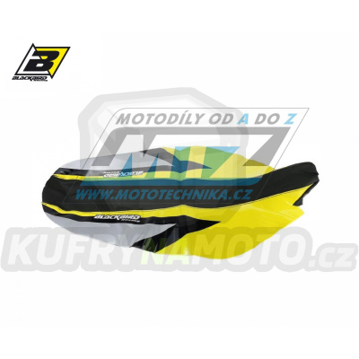 Potah sedla Suzuki RMZ450 / 05-07 - barva černo-žluto-šedá