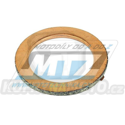 Těsnění výfuku (těsnění mezi motor a svody) - rozměry 29x41,5x3,8mm (Suzuki GSXR600+GSXR750+RF600R+RF900R)