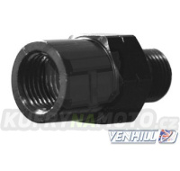 Adaptér (matice) Venhill POWERHOSEPLUS 3/60125FA/BLACK 10x1.25mm černá