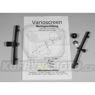 MRA UNI Varioscreen náhradní kloubky pár k plexi 4025066112609