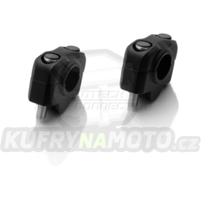 Zvýšení řidítek o 20 mm průměr 22 mm černé SW Motech Triumph Speed Triple 955 2000 - 2004 595RPT LEH.00.039.150/20/B-BC.16609