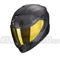 Moto přilba SCORPION EXO-1400 EVO CARBON AIR CEREBRO černá