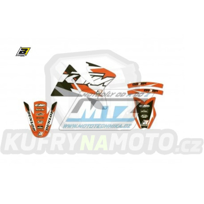 Polepy na motocykl (sada polepů Dream) KTM EXC+SX / 98-00 - typ polepů Dream3 Graphic