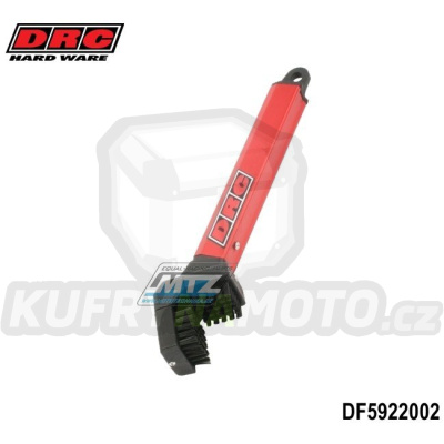 Kartáč na řetěz DRC Chain Brush ALU - DRC D59-22-002 - červený