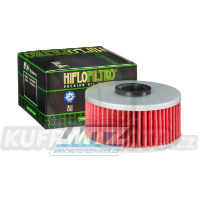 Filtr olejový HF144 (HifloFiltro) - Yamaha XS250+XS400 + XJ400+XJ550+XJ600+XJ650+XJ700+XJ750+XJ900 + FZ400+FZ600+FZR600 + YX600+FJ600 + XJ650 Seca+XJ900 Seca