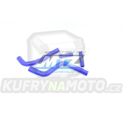 Hadice chladiče DRC RADIATOR HOSE KIT - DRC D47-01-782 - Yamaha YZ125 / 05-25 + YZ125X / 17-25 - modré (sada 4ks)