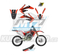 Polepy s potahem sedla (sada polepů a potah sedla Dream) - Honda CRF250R / 04-09 + CRF250X / 04-19 - typ polepů Dream4
